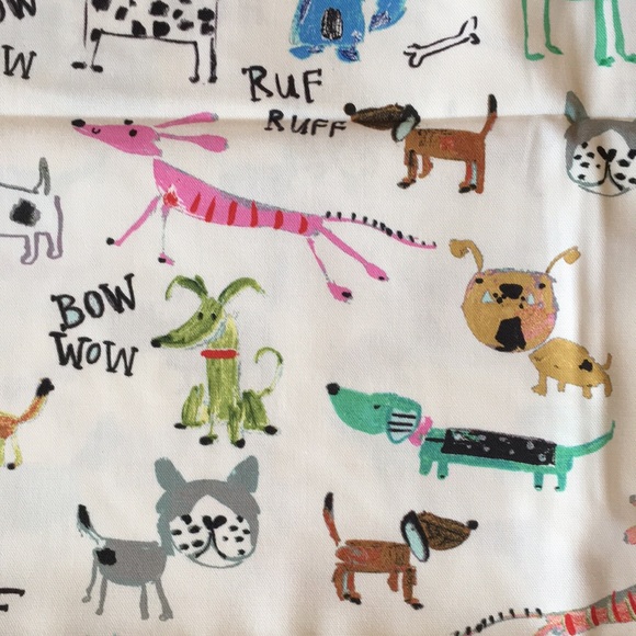 Painted Dog Print Duck Cloth Fabric - Picture 9 of 13